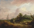 Paisaje costero de Thomas Gainsborough con un pastor y su rebaño